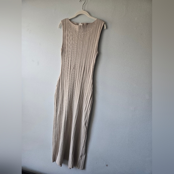 DISSH Neutral Ribbed Dress XL - Picture 2 of 8